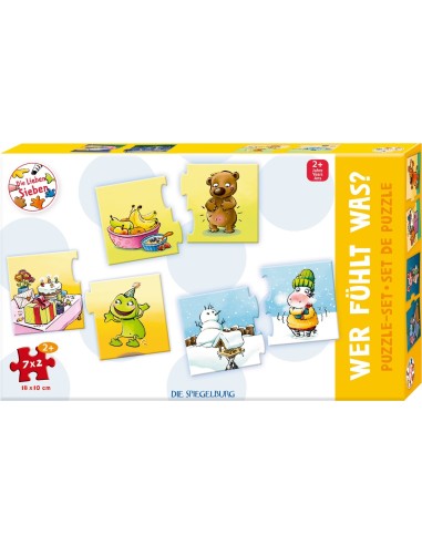 Puzzelset "Wie voelt wat?"