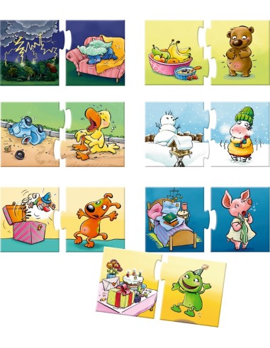 Puzzelset "Wie voelt wat?"