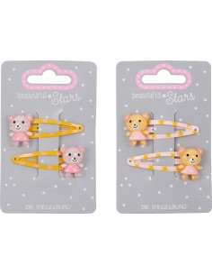 Haarclip Kleurrijke beren