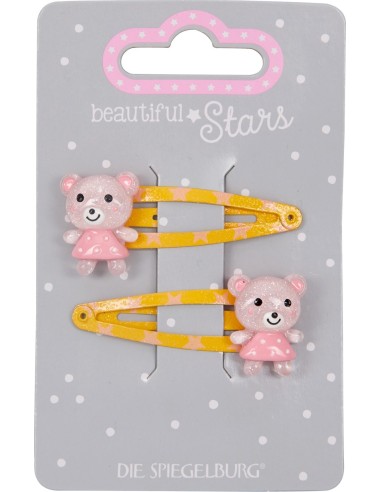 Haarclip Kleurrijke beren