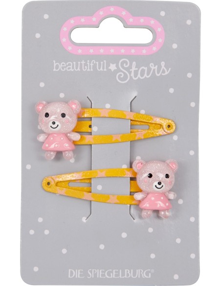 Haarclip Kleurrijke beren