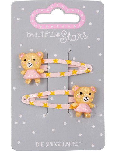 Haarclip Kleurrijke beren