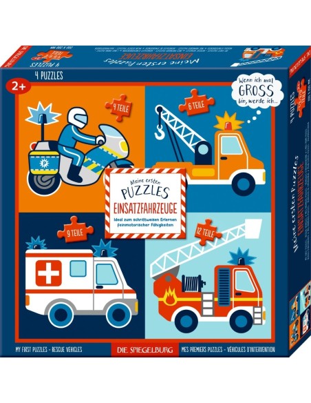 Miijn eerste puzzels  hulpvoertuigen