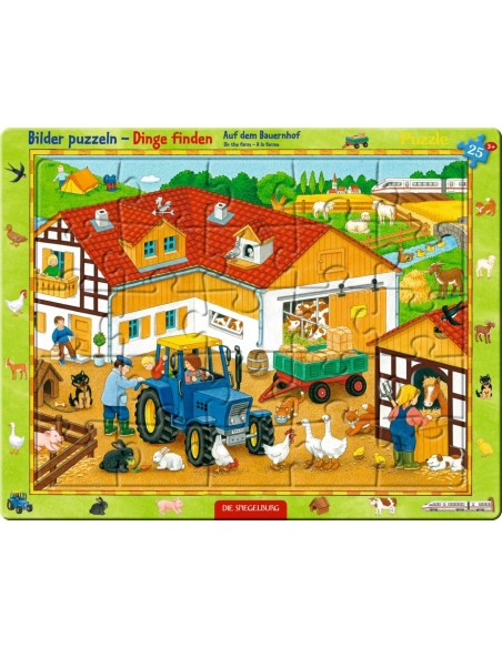 Raampuzzel  Op de boerderij