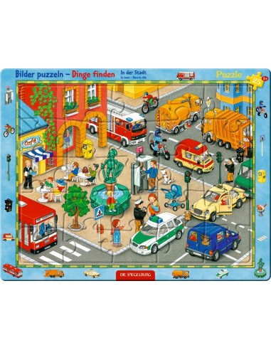 Raampuzzel In de stad