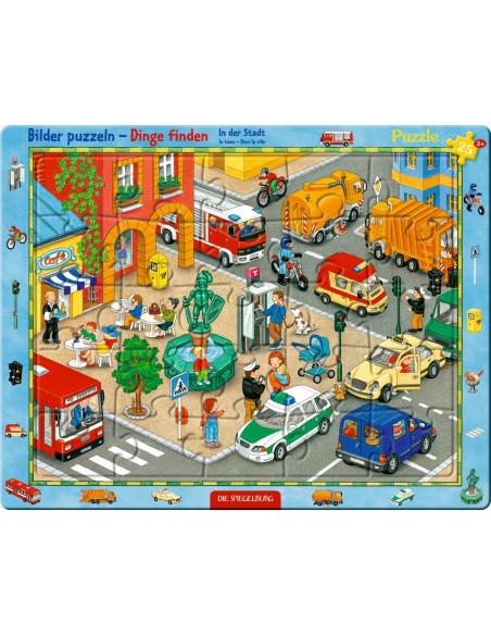 Raampuzzel In de stad