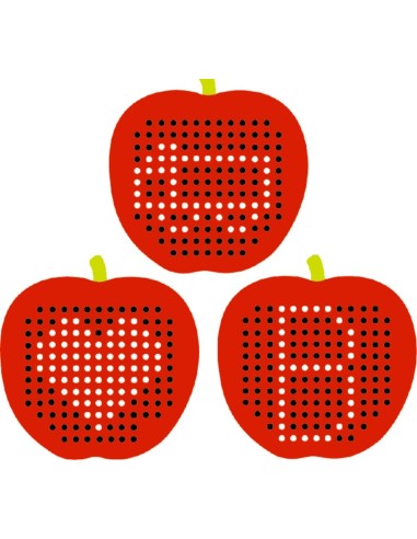 Magnetische tekentafel Appel