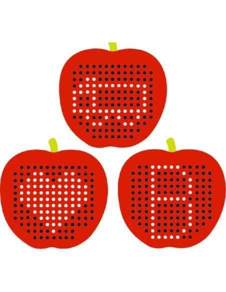 Magnetische tekentafel Appel