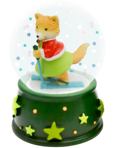 Mini sneeuwbol - wintersport