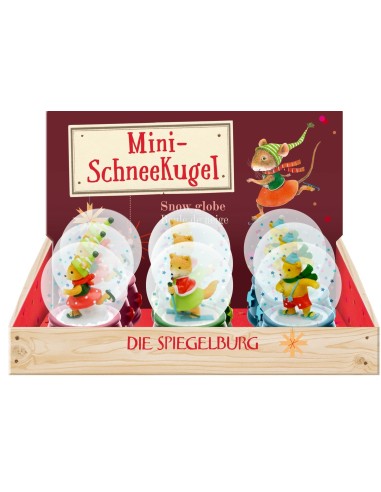 Mini sneeuwbol - wintersport