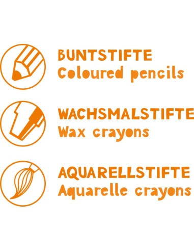 3 in één Kleurpotloden