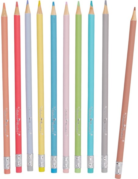 Uitwisbare kleurpotloden pastel