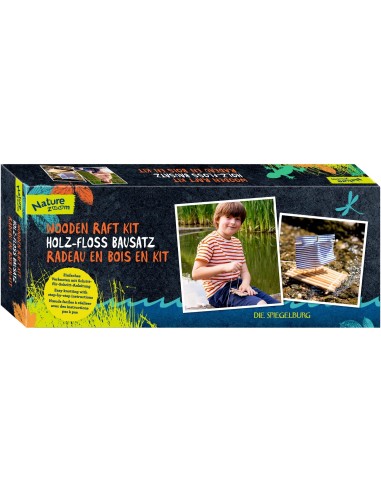 Houten vlot bouwset