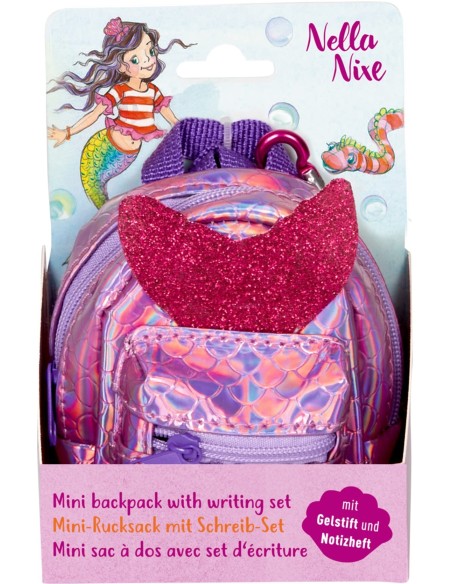 Mini rugzak met schrijfset