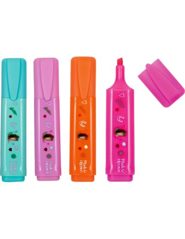 Neon glitter markeerstiften