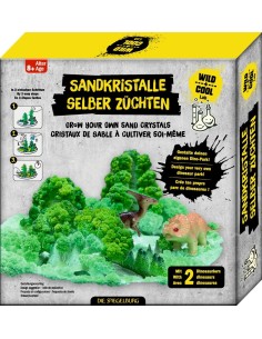 Zelf zandkristallen kweken