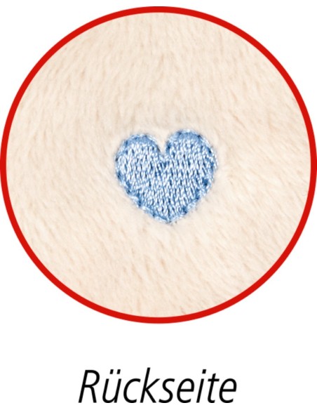 Knuffeldoek beertje - blauw