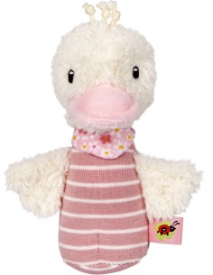 Mini rammelaar gansje - roze