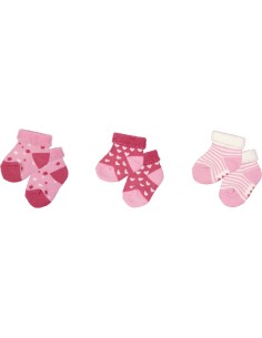 Babysokjes - roze