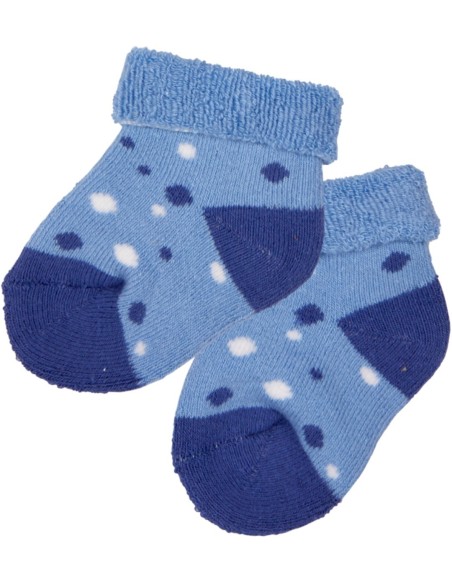 Babysokjes - blauw