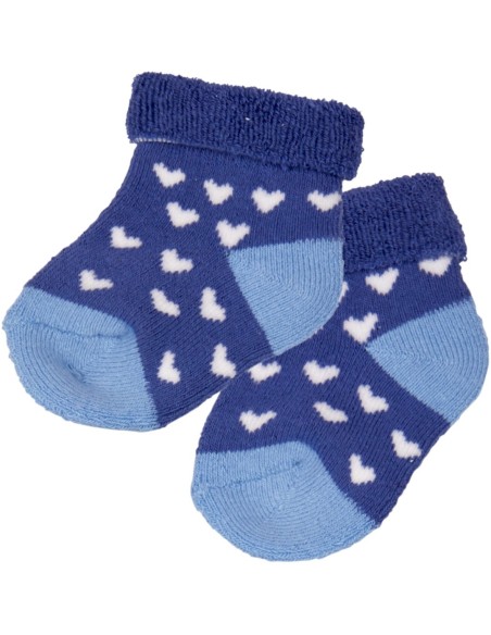 Babysokjes - blauw