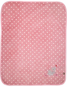 Knuffeldeken - roze 2