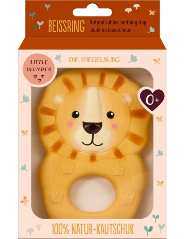 Rubberen bijtring Leeuw