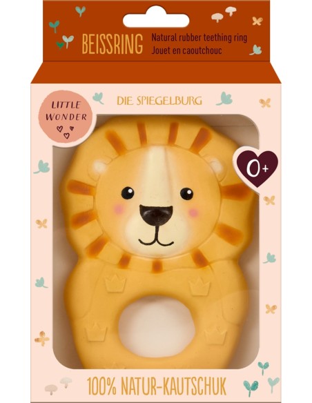 Rubberen bijtring Leeuw