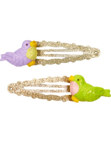 Haarclip vogels