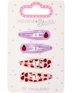 Haarclip lieveheersbeestjes