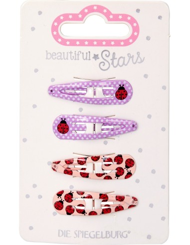 Haarclip lieveheersbeestjes