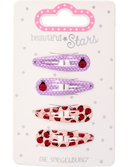 Haarclip lieveheersbeestjes