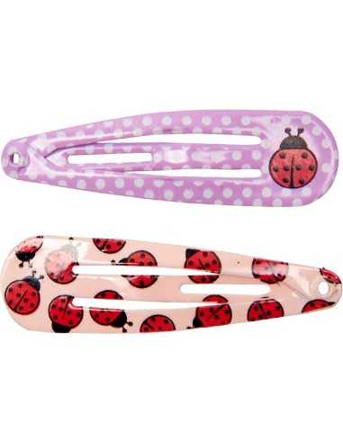 Haarclip lieveheersbeestjes