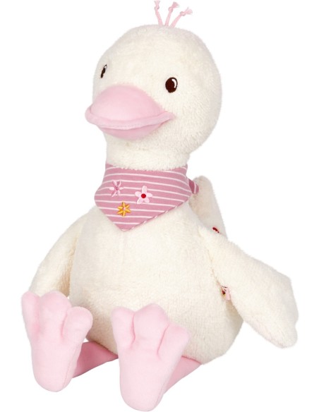 Knuffel gansje - roze