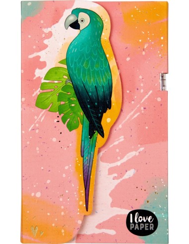 Plaknotities met mini gelpen