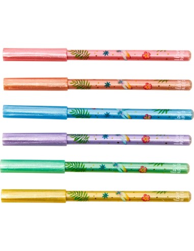 Glitter viltstiften pastel