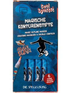 Contour glitterpennen