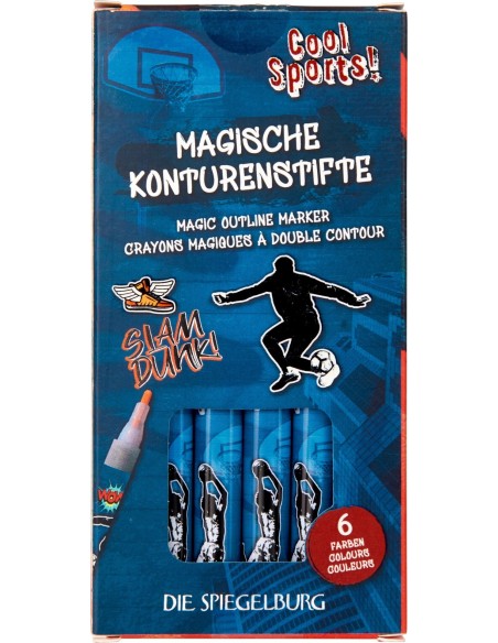 Contour glitterpennen