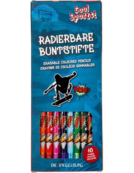 Uitwisbare kleurpotloden