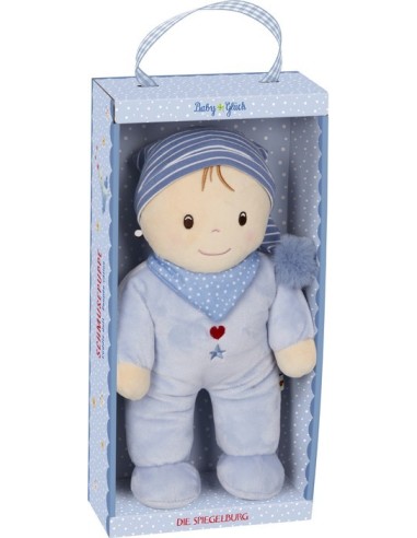 Knuffel pop, lichtblauw