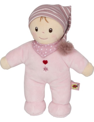 Kleine knuffelpop, roze