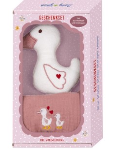 Cadeauset gans, roze