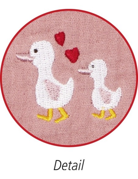 Cadeauset gans, roze