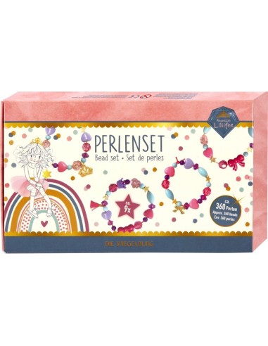 Parelset - glitter&goud