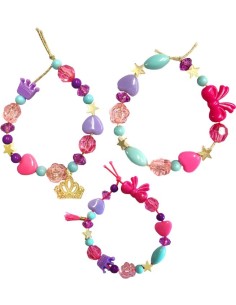 Parelset - glitter&goud 2