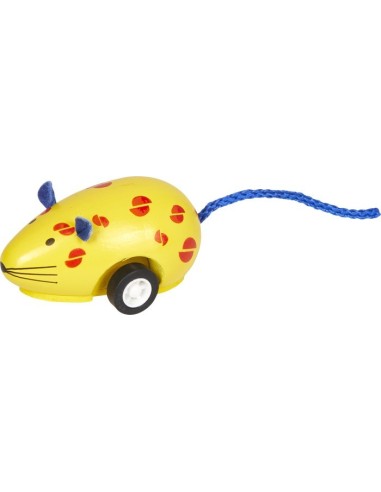 Muis terugtrekmotor hout