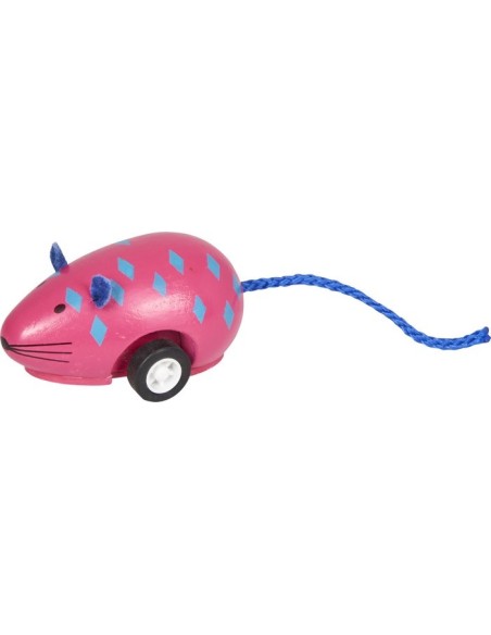 Muis terugtrekmotor hout