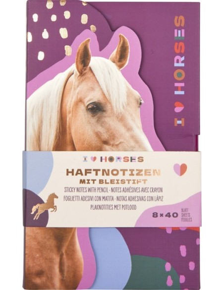 Plaknotities met potlood