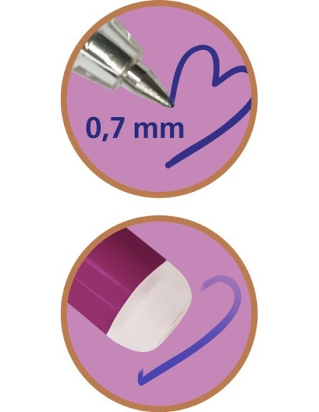 Uitwisbare gelpennen