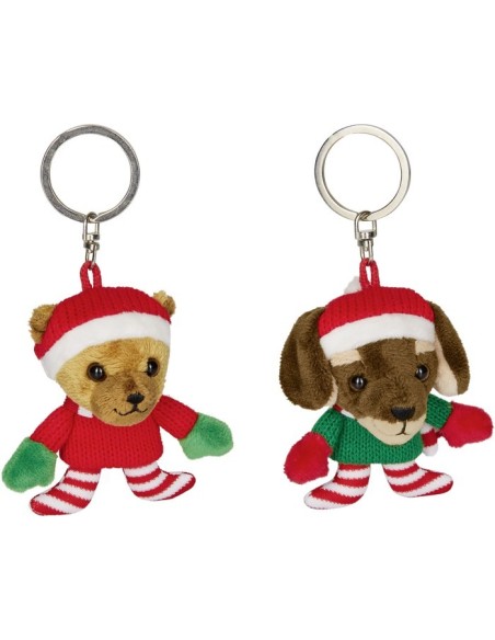 Sleutelhanger kerst knuffels